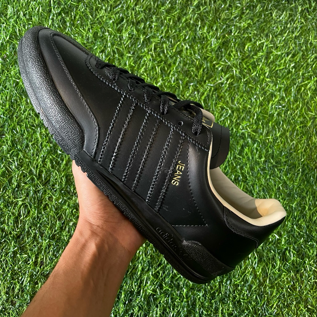 Adidas Jeans Fullblack Leather