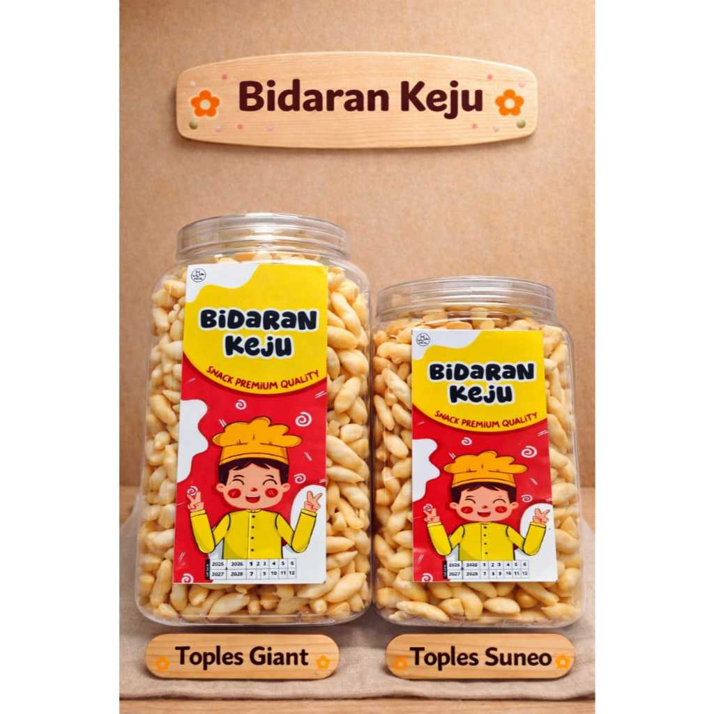 BIDARAN KEJU PREMIUM KEMASAN TOPLES 2 LITER DAN 1 LITER