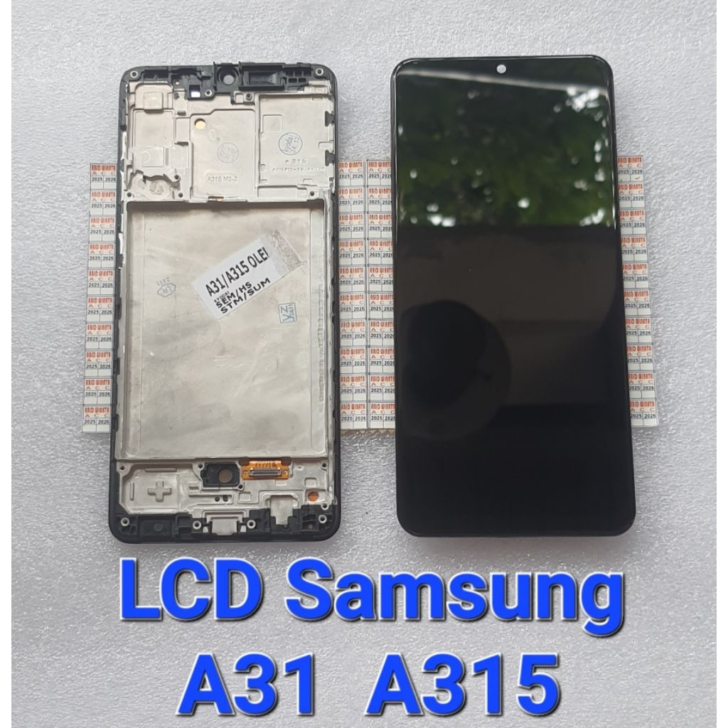 LCD Samsung A31 A315 Oled Suport Fingerprint