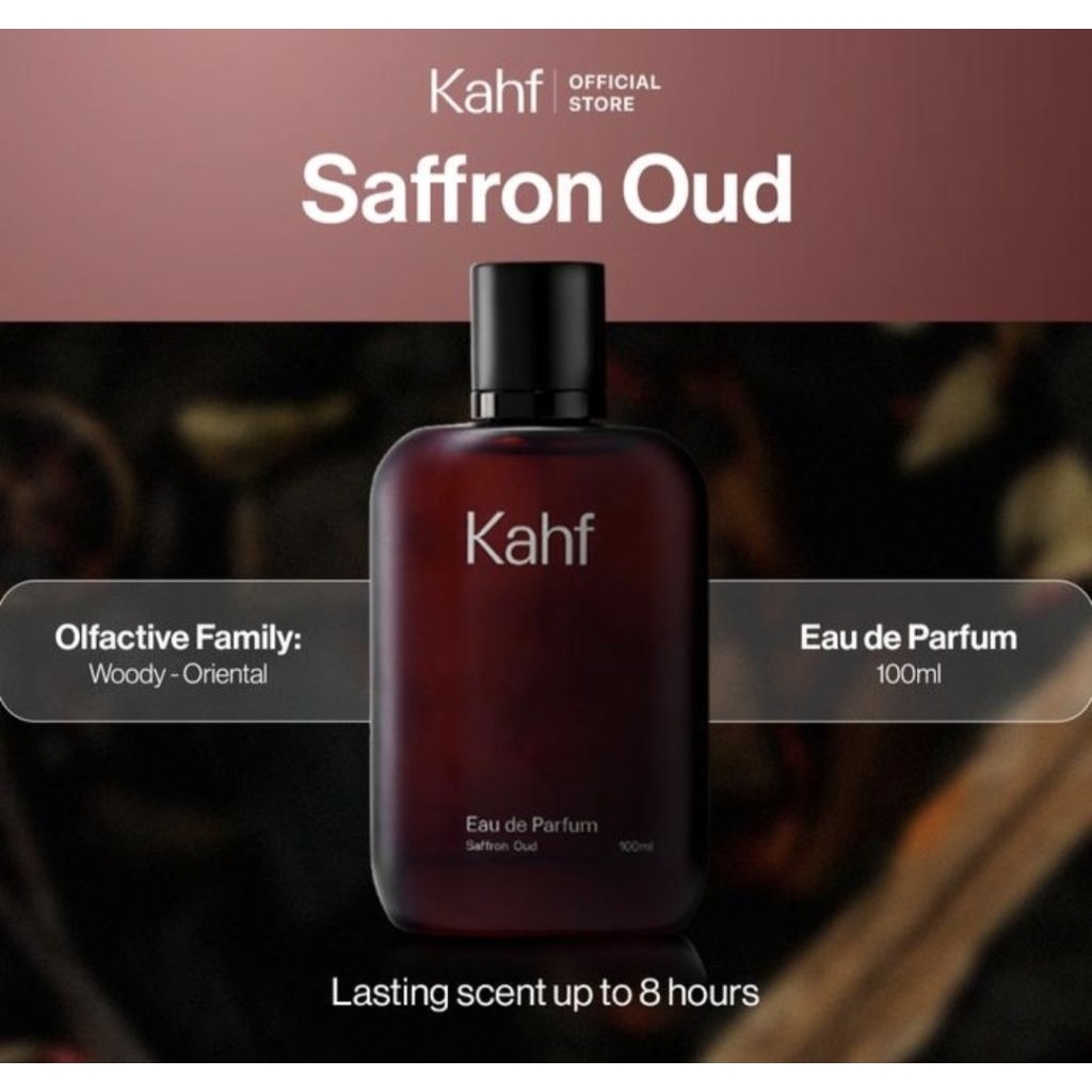 Kahf Parfum EDP Safron Oud 100ml
