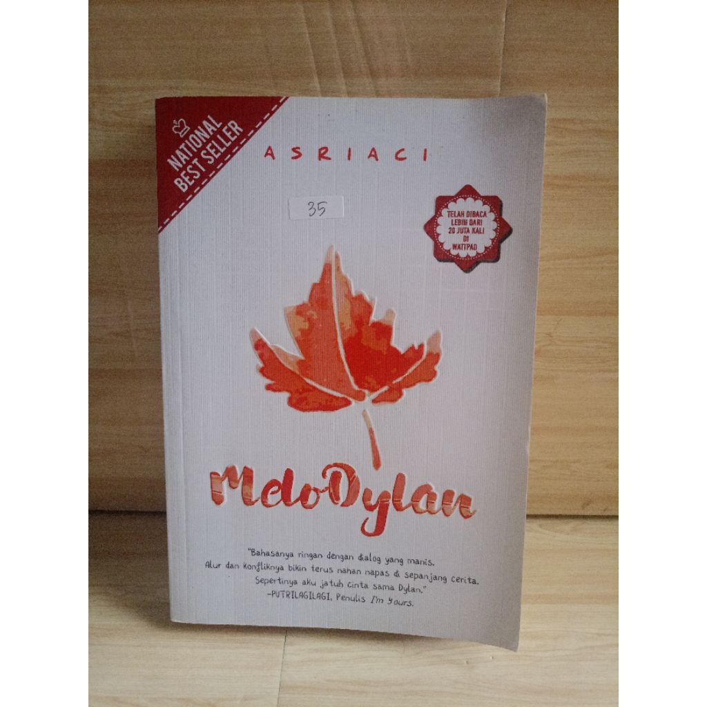 Buku bekas Wattpad : MeloDylan by Asriaci