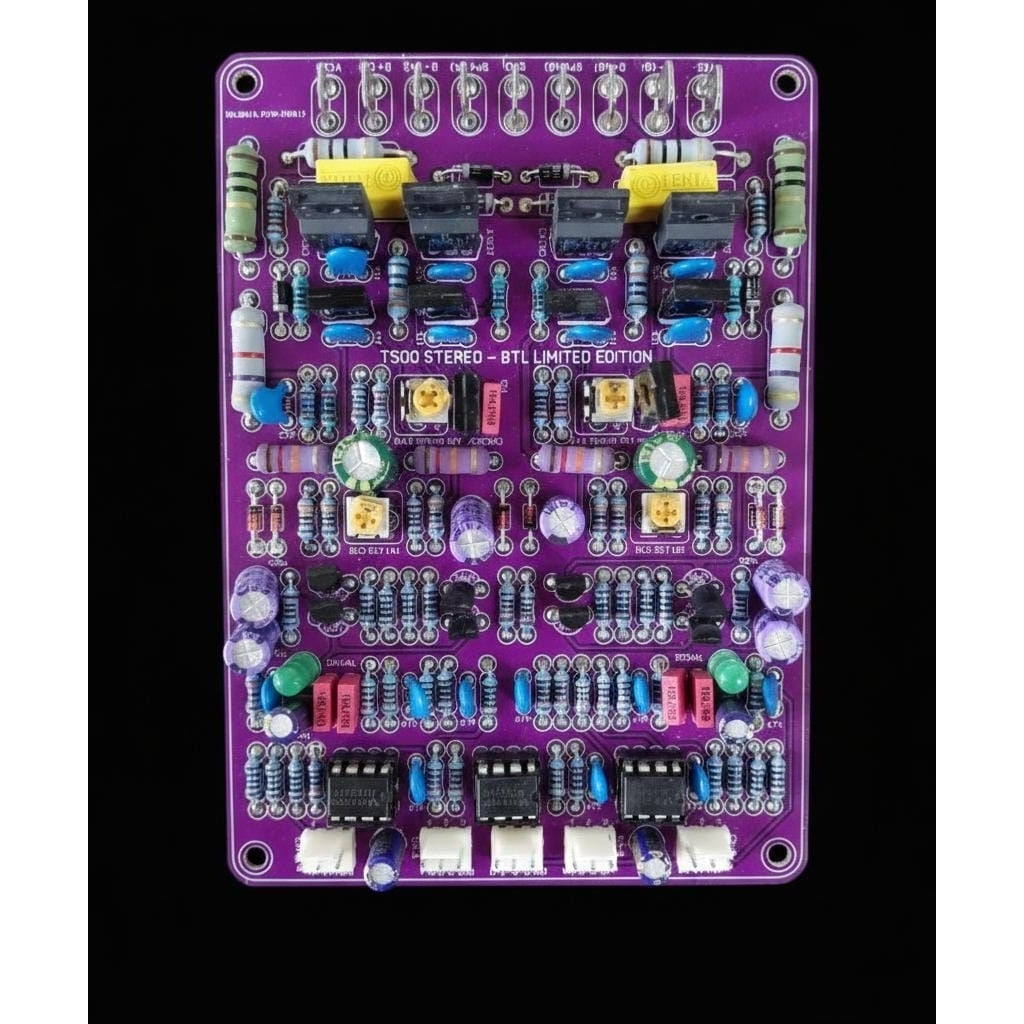 kit driver T500 BTL - STEREO bisa 2 mode max supply 65vac by tholenjatiaudio