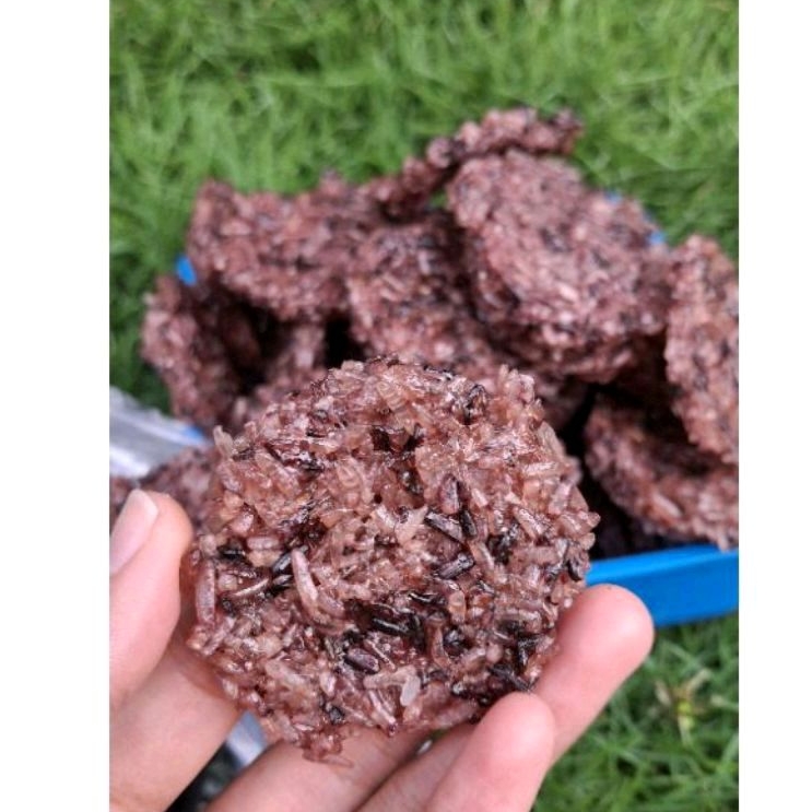 Rengginang Mentah | Rengginang ketan hitam