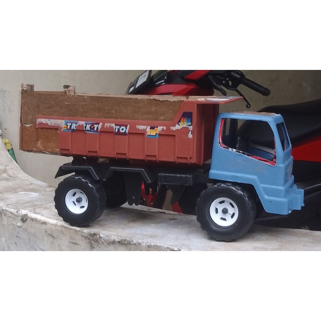 bak dump untuk miniatur truk plastik ori pabrikan