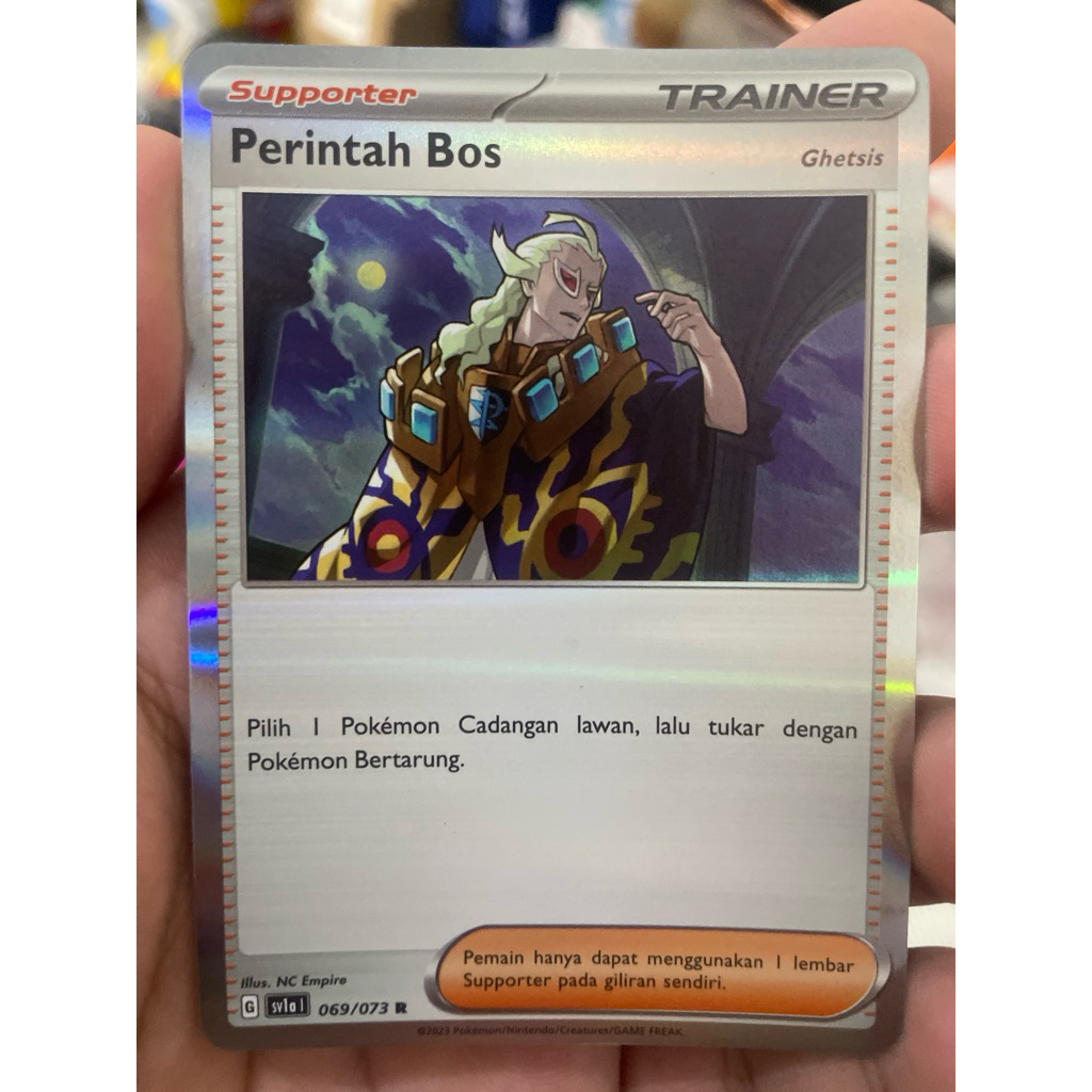 Perintah Bos - TCG Pokemon Indonesia