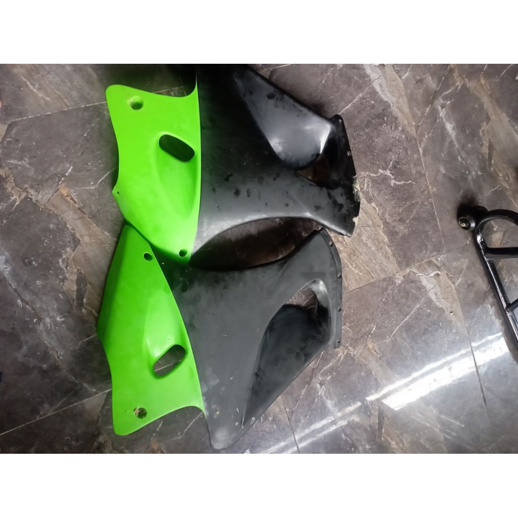 fairing Bawah ninja rr old Copotan original kanan kiri