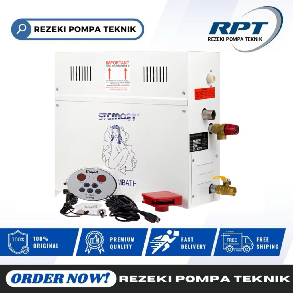 Mesin Uap Sauna Mandi Spa Room Uap Elektrik Alat Sauna Generator