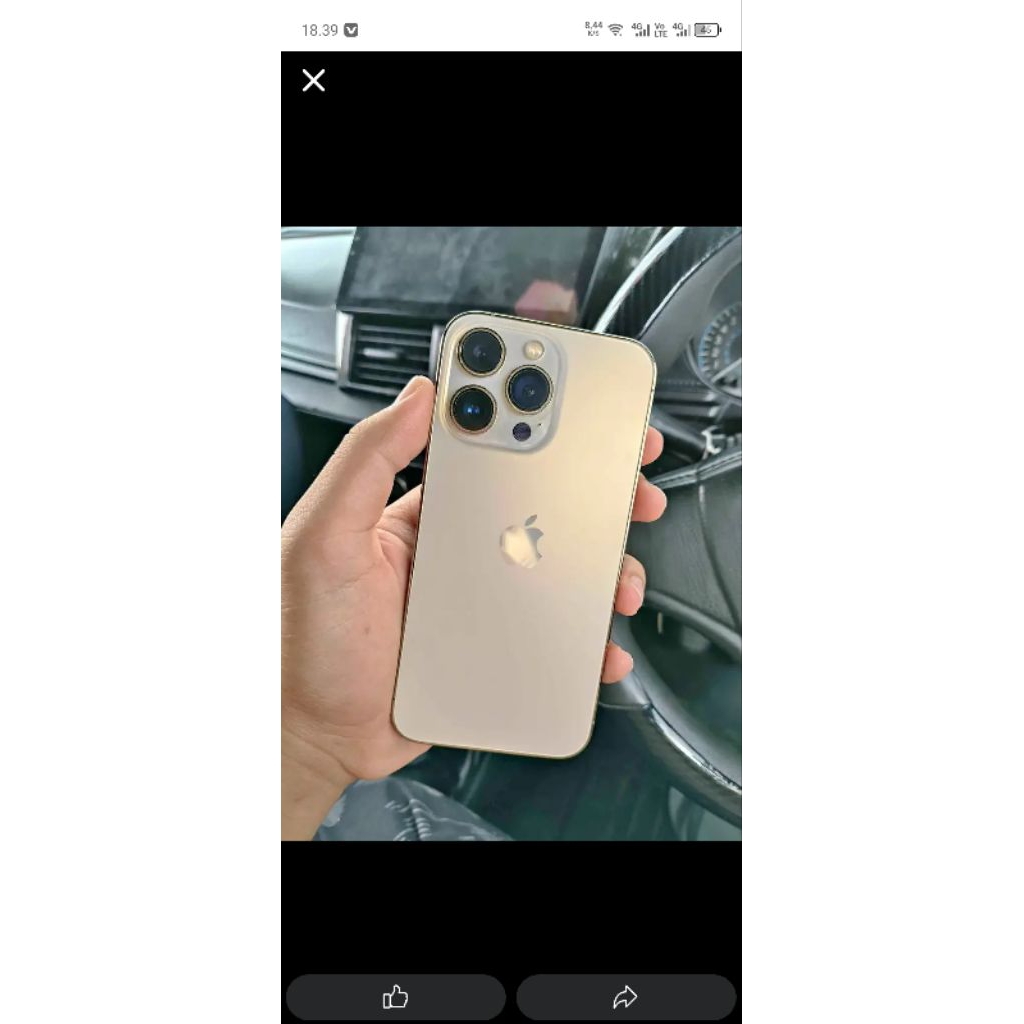 iPhone 13 Pro Second Fullset - Mulus, Original, Fullset