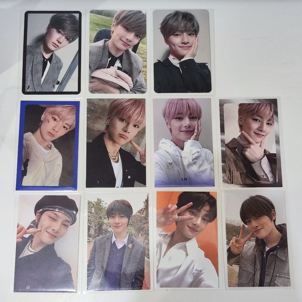 OFFICIAL STRAYKIDS I.N JEONGIN PC Photocard Yellow Wood Levanter GO doublesided limited
