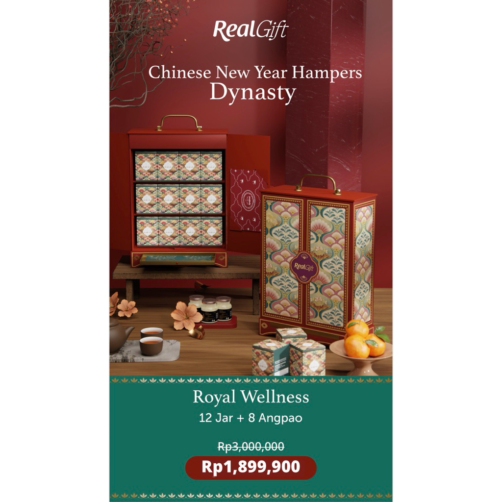 Realfood Hampers Imlek Dynasty / royal wellness