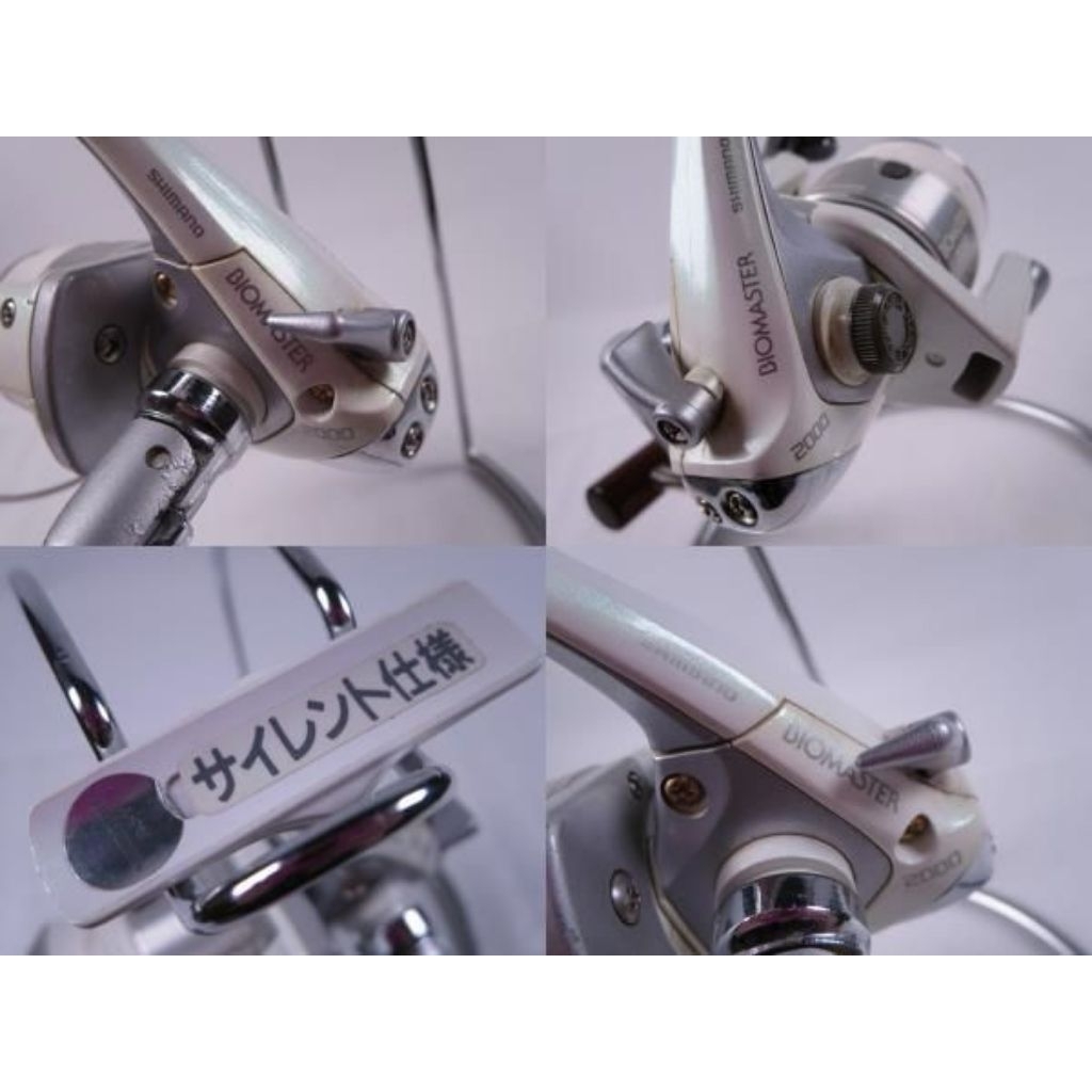 Reel SHIMANO BIOMASTER Spinning 2000 Generasi pertama SC372 SBL JAPAN ( APGA53 )