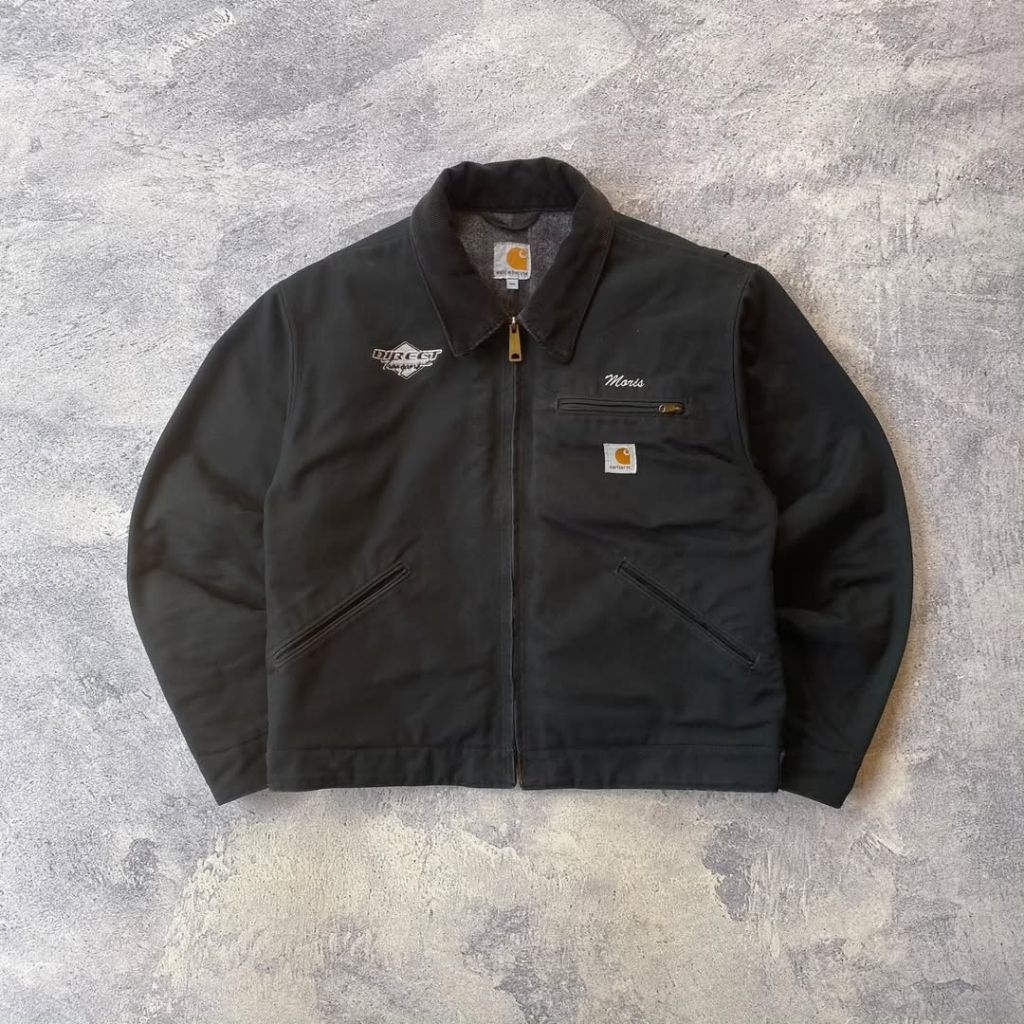 SOLDOUT Carharrt Detroit Jacket J001BLK 2014 Anniversary 125th baca deskripsi