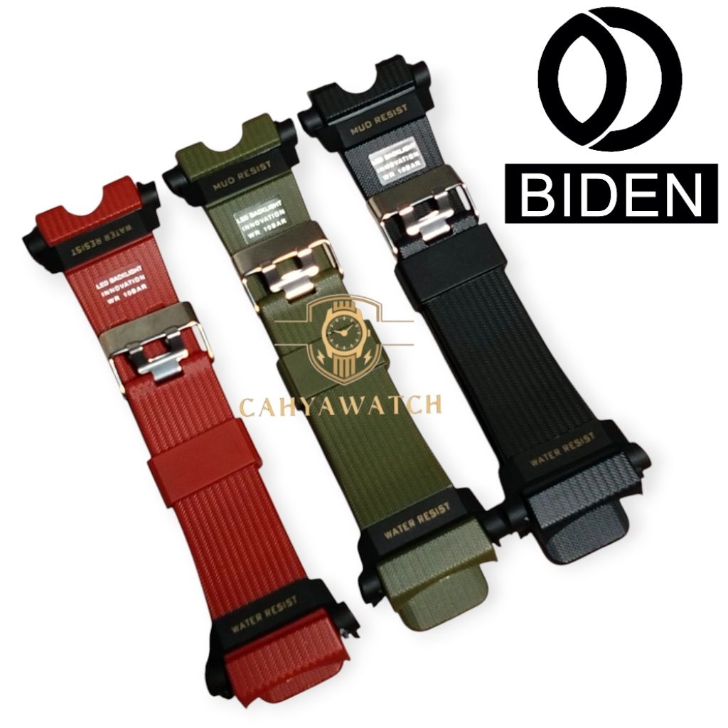 Tali Jam Tangan Biden 1903 Rubber Strap Jam Biden 1903