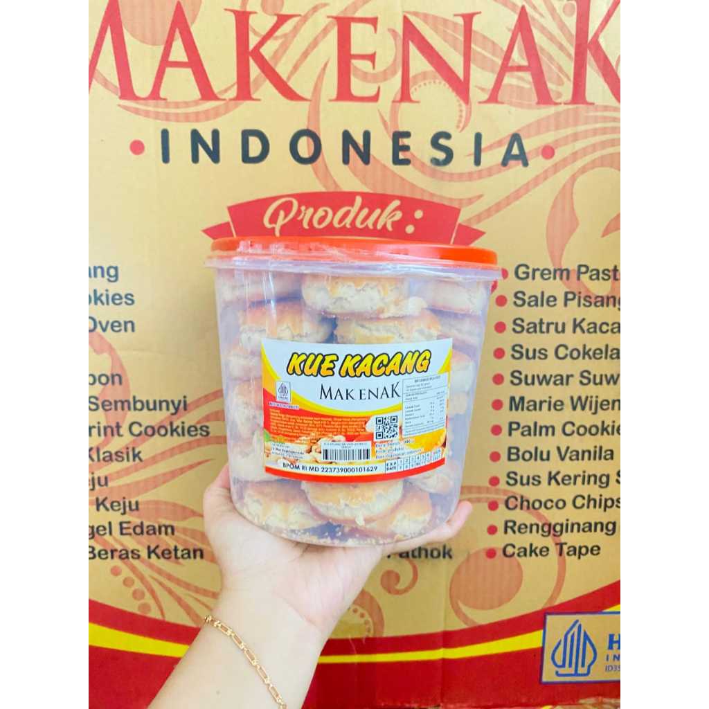 Kacang Kue Mak Enak Asli Jember 900gr