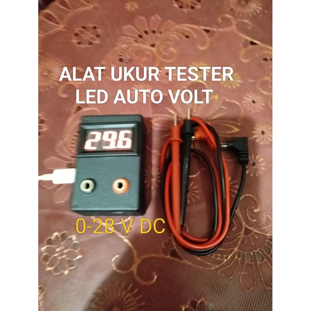 TESTER LED AUTO VOLT/ALAT TES BACK LIGHT TV/LAMPU LED 0-28 Volt dc
