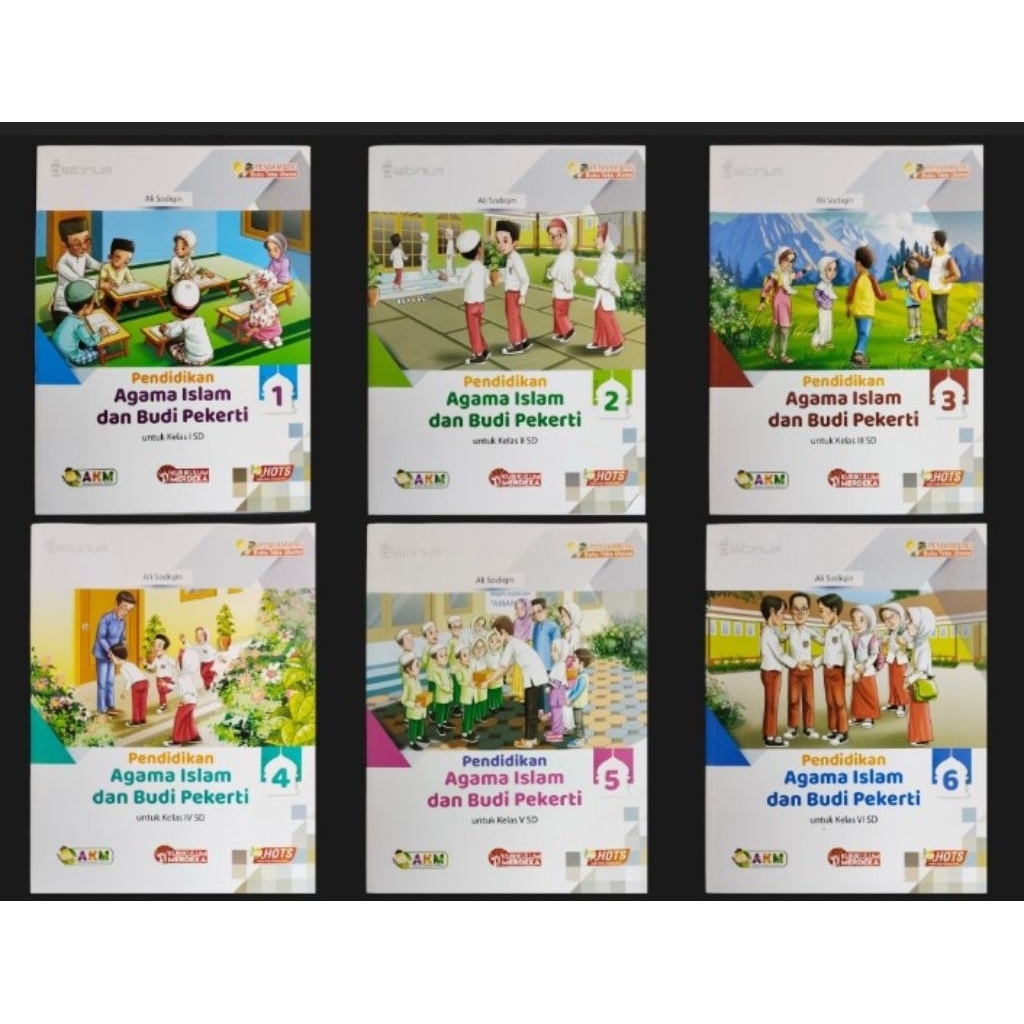 BUKU PENDIDIKAN AGAMA ISLAM UNTUK SD/MI KELAS 1/6 KURIKULUM MERDEKA R1 (PLATINUM)