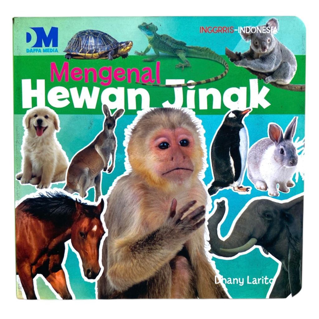 Buku Boardbook Anak Balita Mengenal Hewan Jinak