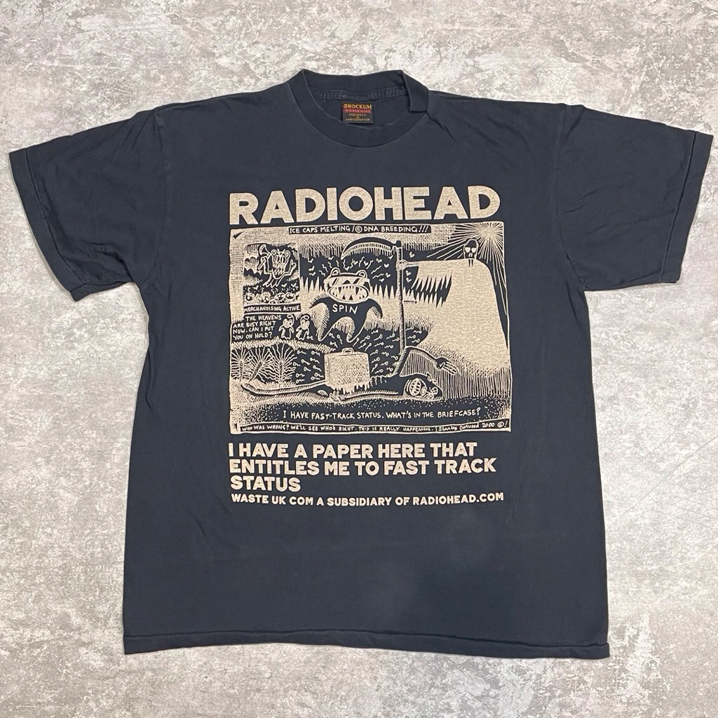 KAOS BAND FADED TAG BROCKUM RADIOHEAD