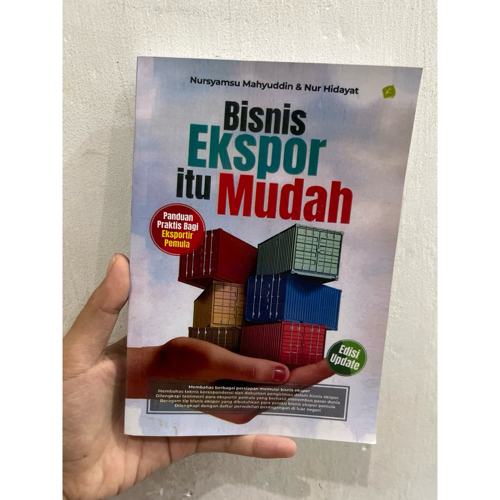 Buku Bisnis Ekspor Itu Mudah
