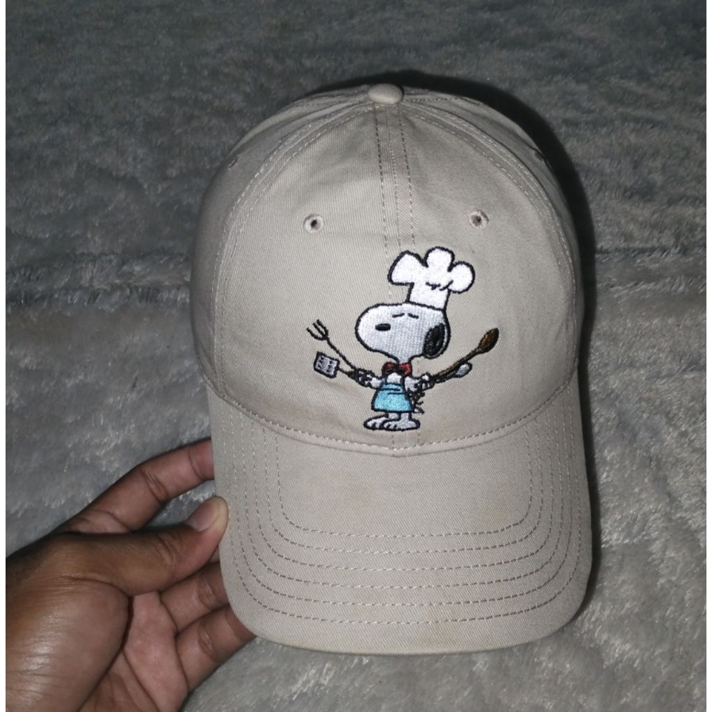 Topi PEANUTS setelan Second
