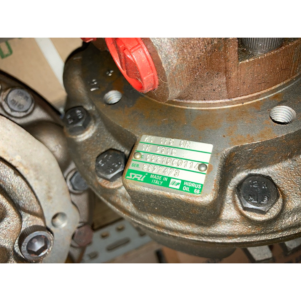 SAI Made In Italy Hydraulic Motor, M1 175 OR, 1H D31C, 0021060114, Hidrus oil 68, utk mesin hongkong