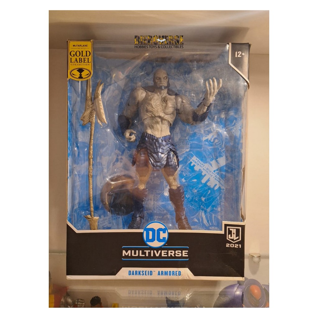 MCFARLANE TOYS DC MULTIVERSE 7in DARKSEID JUSTICE LEAGUE SNYDER'S CUT ACTION FIGURE BIB (BOX DARI DA