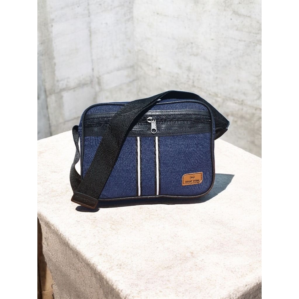 tas slempang levis pria wanita elegant murah berkualitas