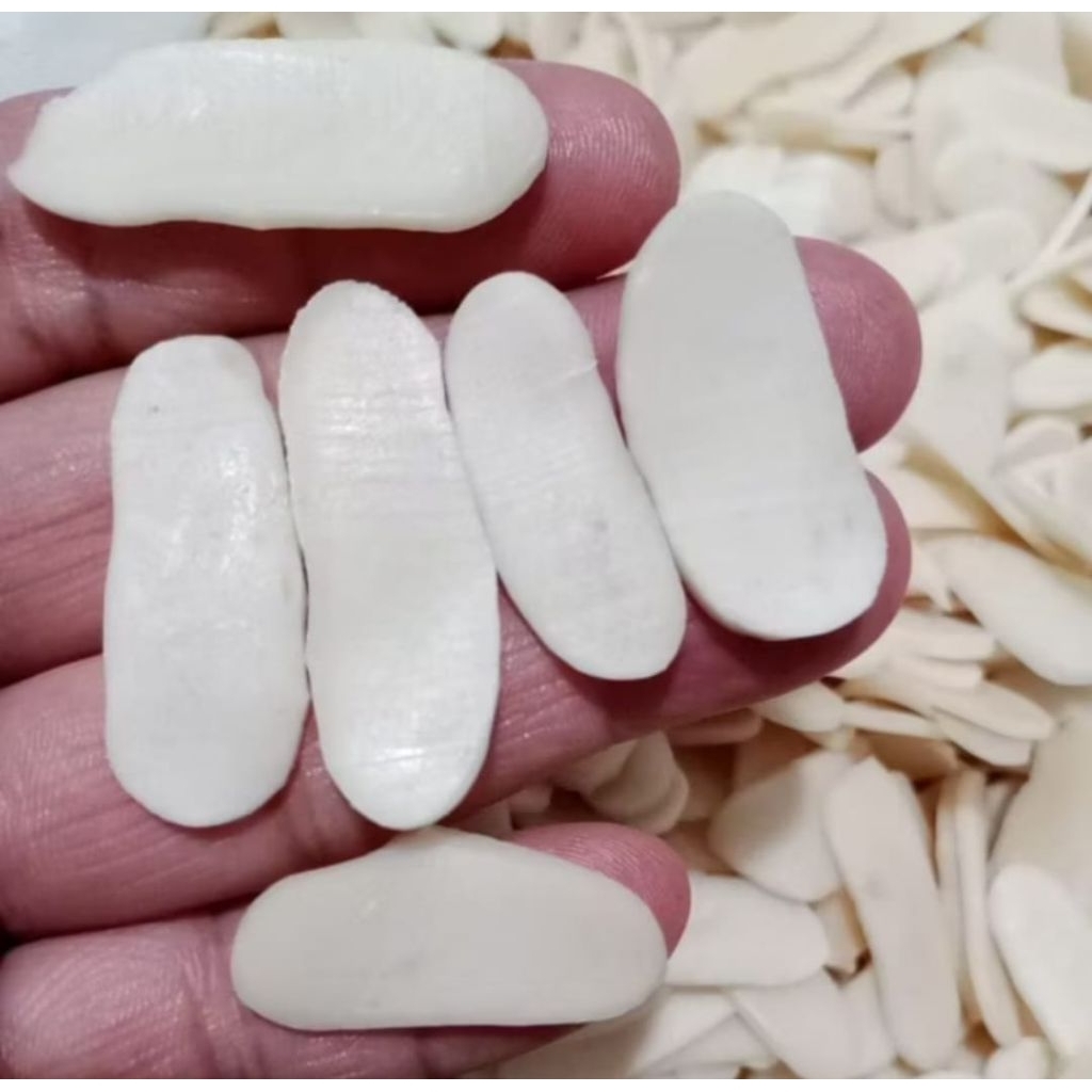 KRUPUK IKAN TENGGIRI MENTAH 500 GRM