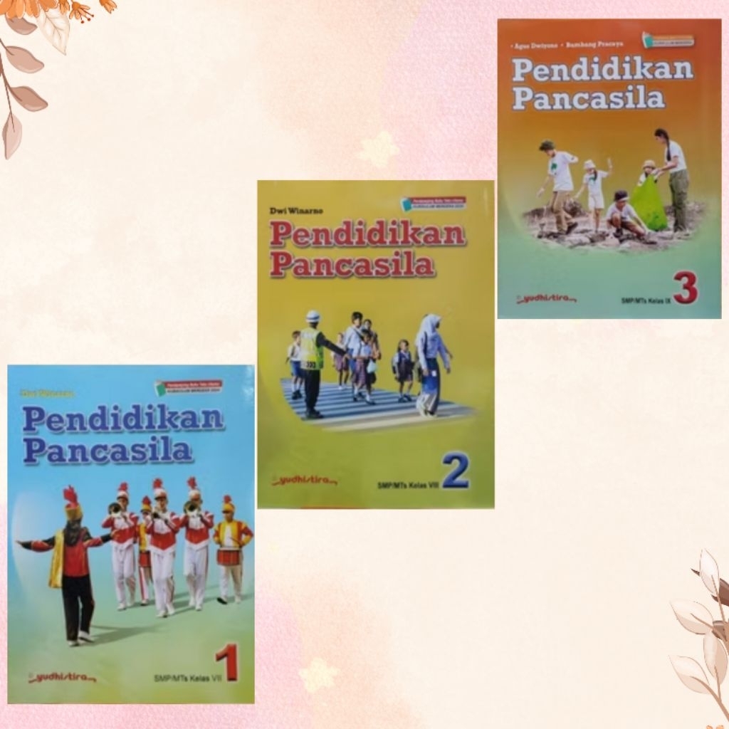 Buku PPKN Revisi SMP/MTs kelas 7,8,9 Kurikulum Merdeka Yudhistira