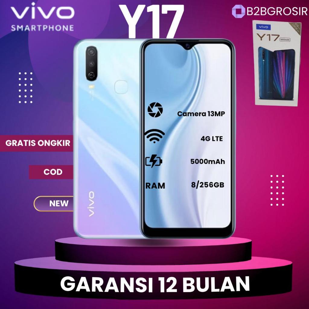 VIVO Y17 terbaru HP Murah Cuci Gudang RAM 8GB+256GB Fast Charging Handphone Android Smartphone