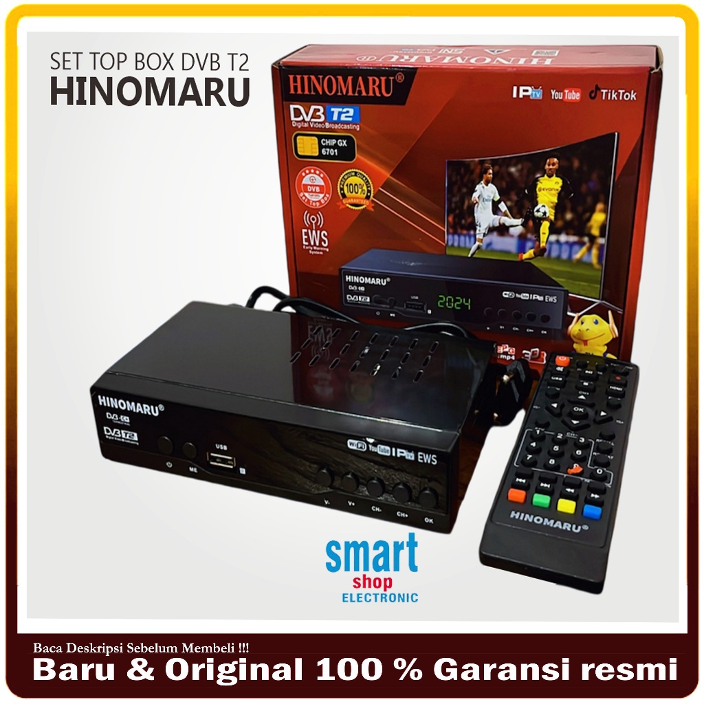 Set Top Box DVB T2 Hinomaru / Set Top Box Hinomaru