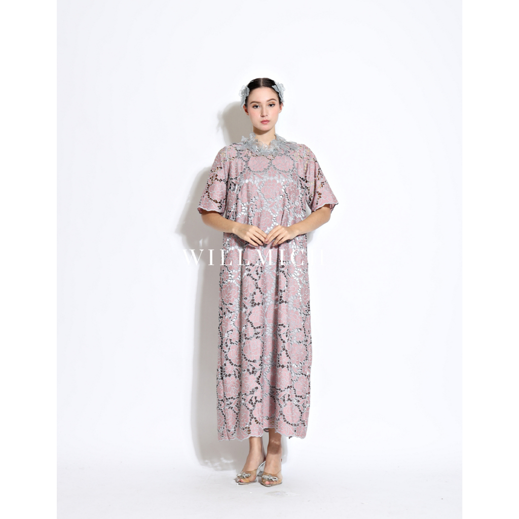 Dress Cotton Embroidery Flower - 12