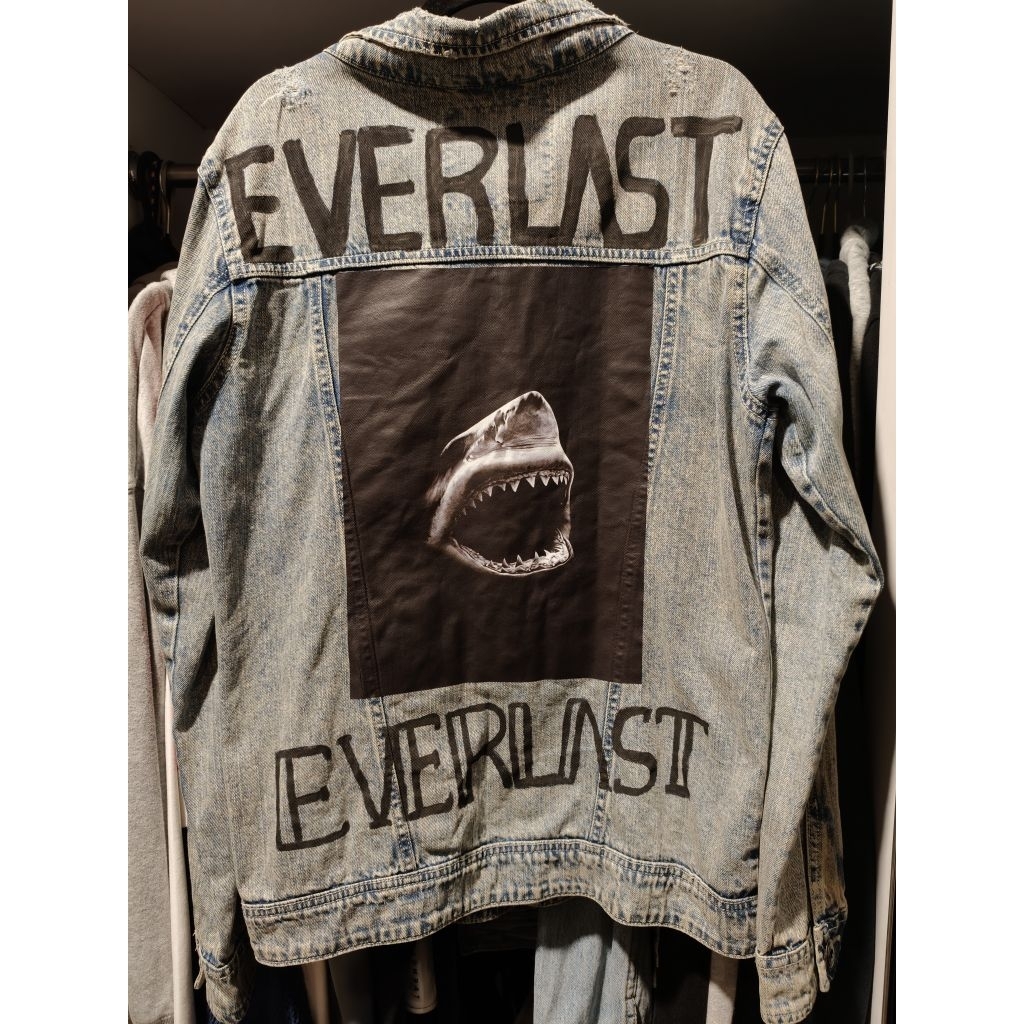 Jacket denim anak band (second)