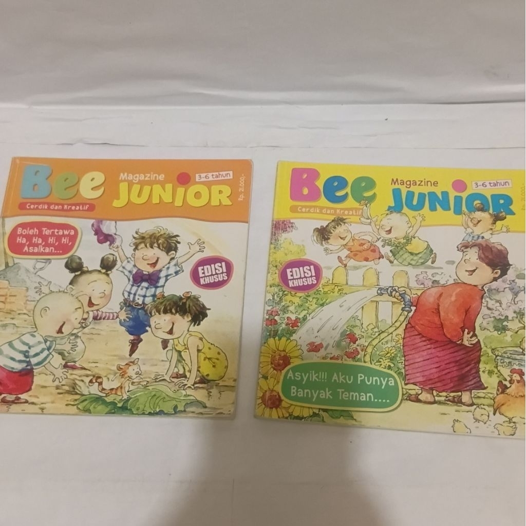 BUKU ANAK BEE MAGAZINE JUNIOR EDISI KHUSUS 3-6 tahun