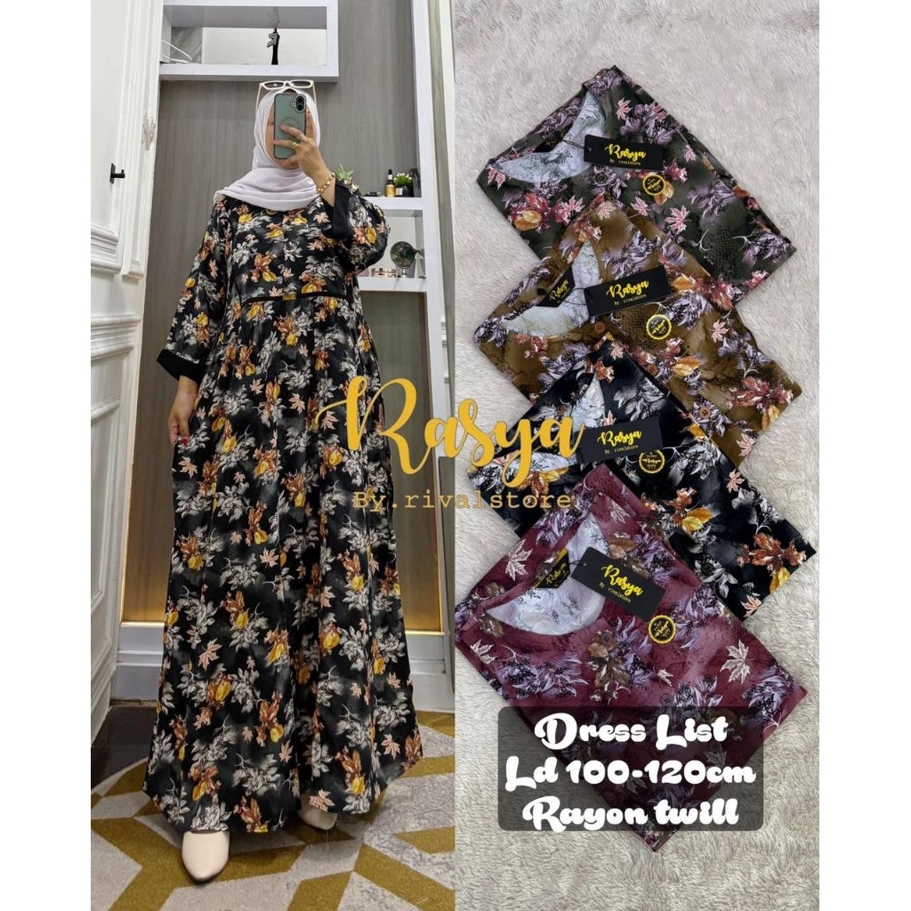 MIDI/DRESS RAYON PREMIUM RASYA