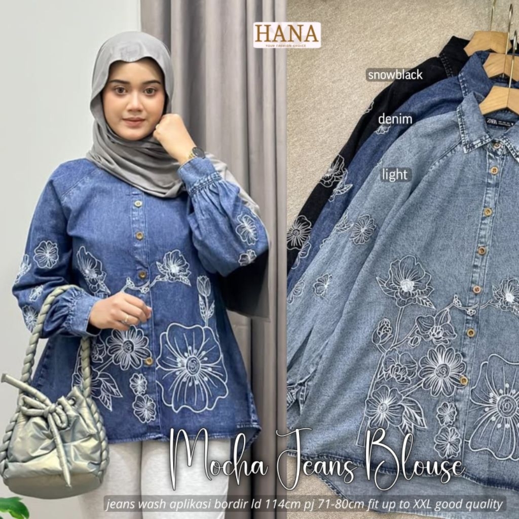 berly arie kemeja tunik signadila kemeja jeans premium atasan denim import kemeja jumbo ld 130 ld 12