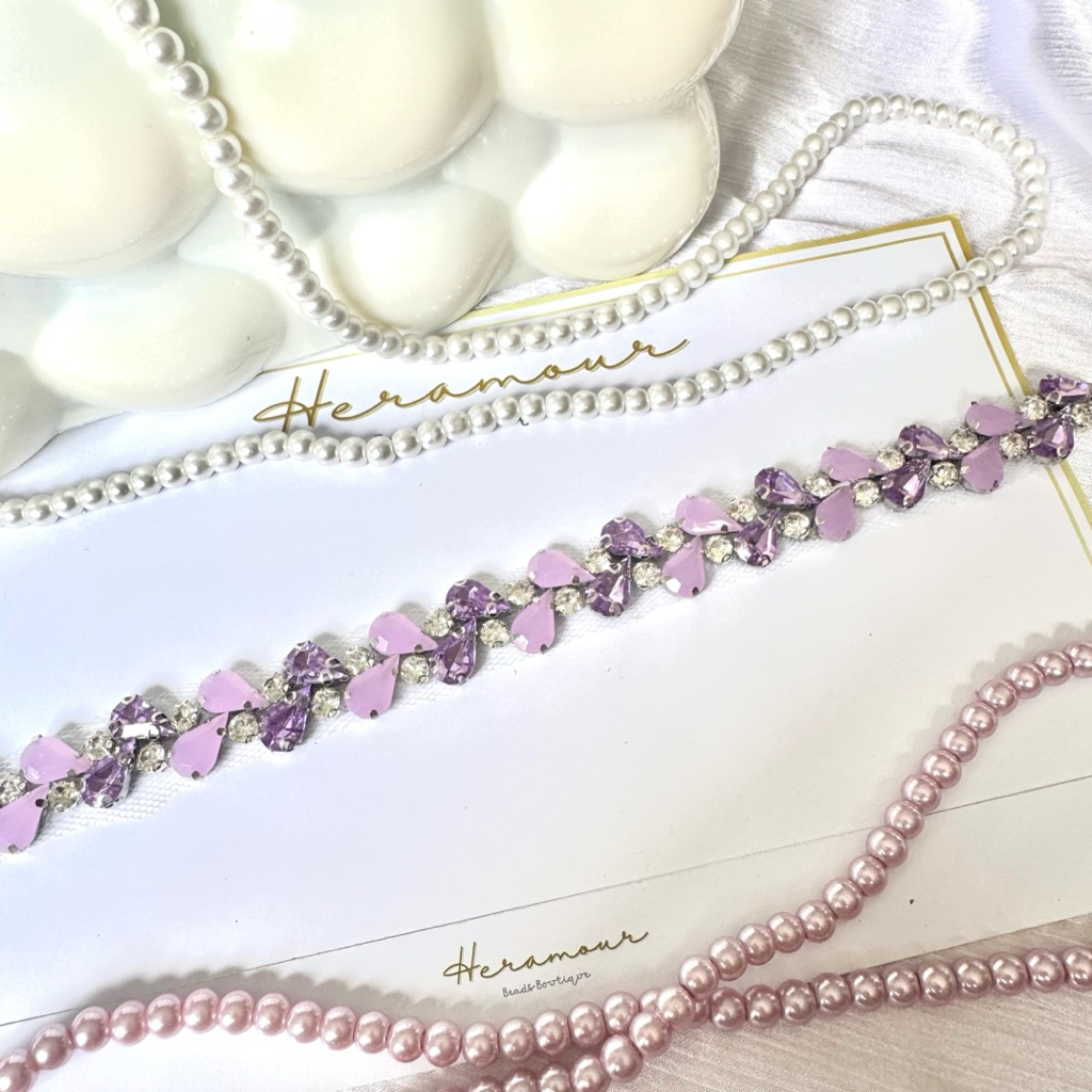 Payet Rangkai Instan W11 Aksesoris Fashion Kebaya dan Baju Pesta