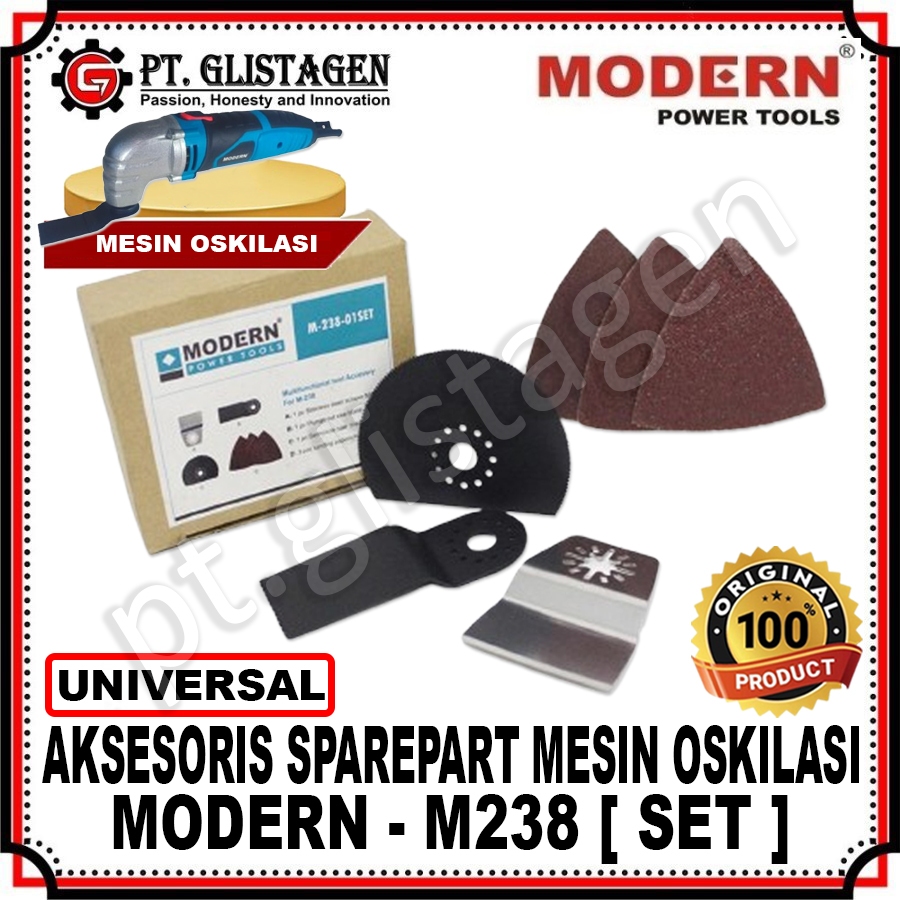 MODERN Aksesories Sperpart Mesin Multiguna Oskilasi Potong Kayu Triplek Amplas Universal M-238 M238 