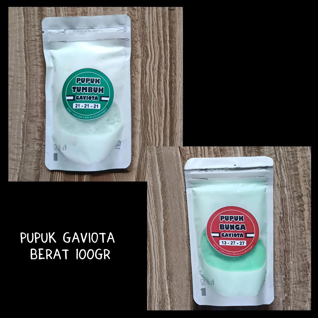 Pupuk gaviota pertumbuhan dan pembungaan