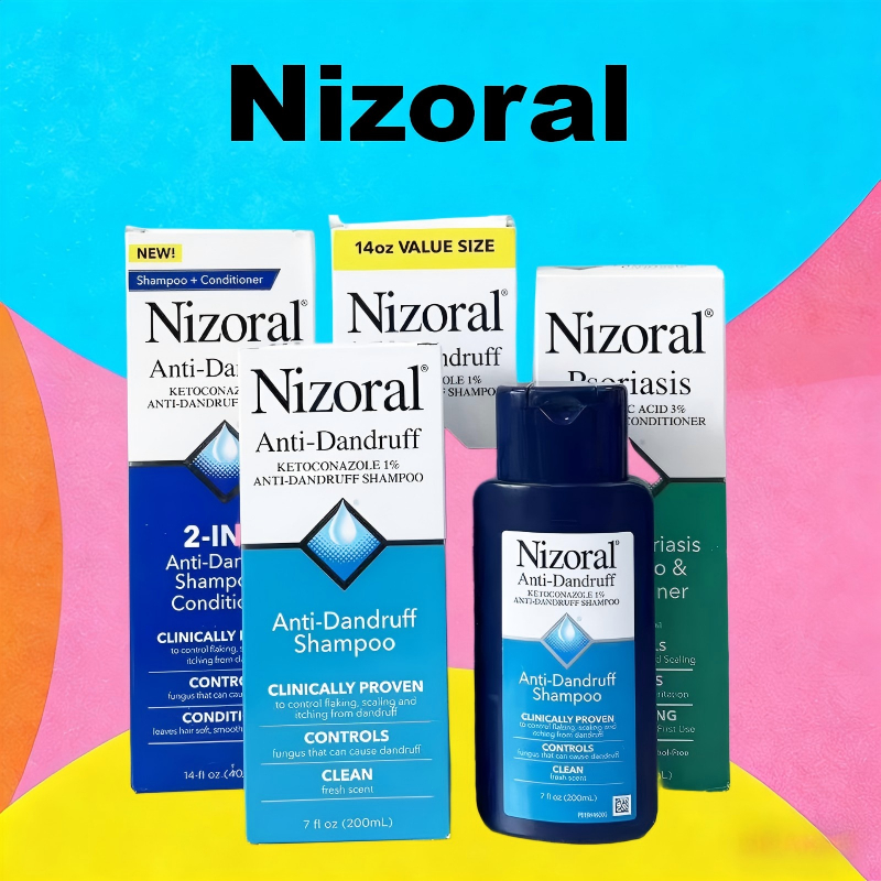 Sephora Nizoral Anti-Dandruff Shampoo. 1%Ketoconazole Fresh Scent 200ml/Scalp Psoriasis Shampoo 325m