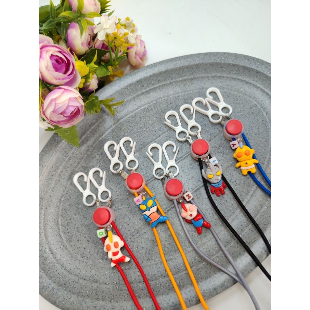 Strap Mask Anak Cowok Karakter Special Ultraman Headloop Strap Masker Edition