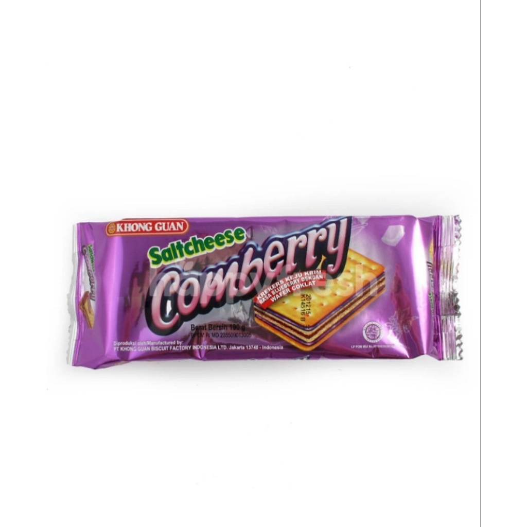 Khong Guan Saltcheese Comberry 190 g