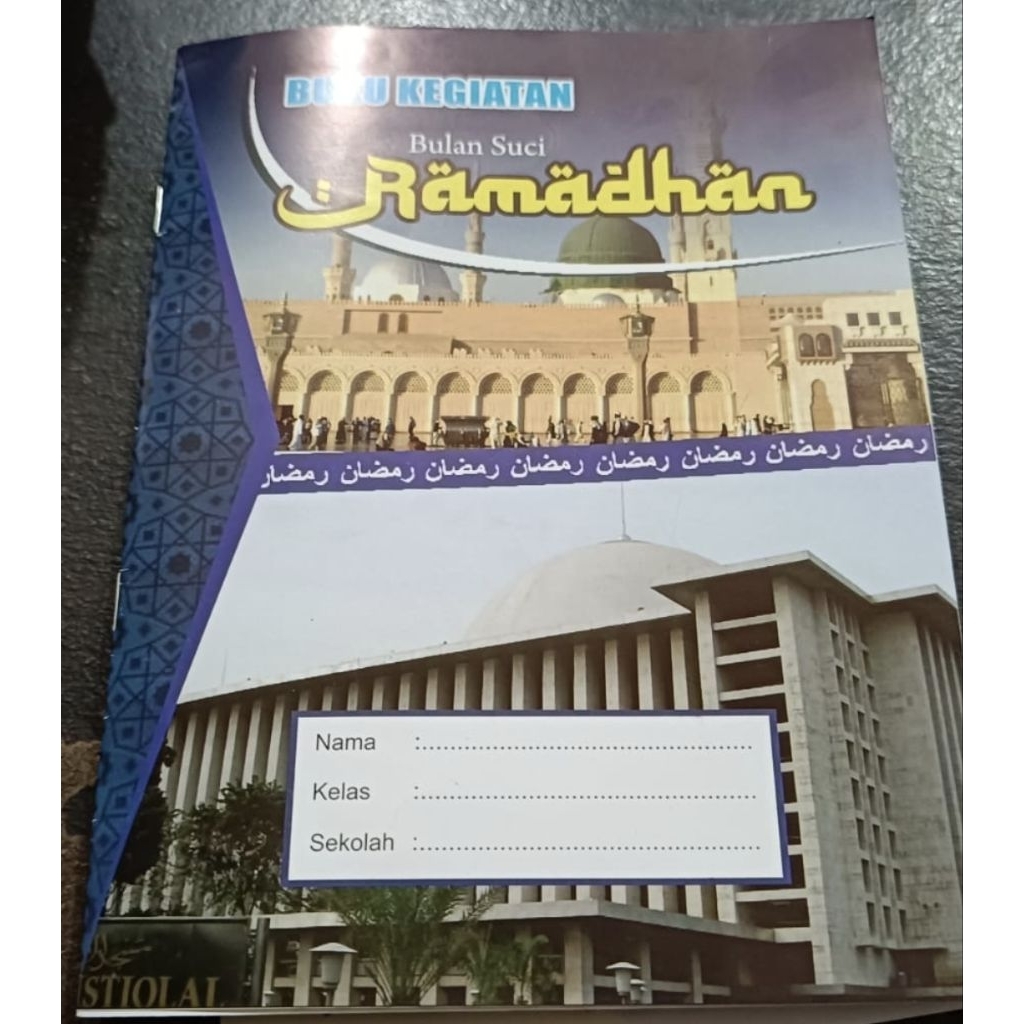 Buku Kegiatan Ramadhan