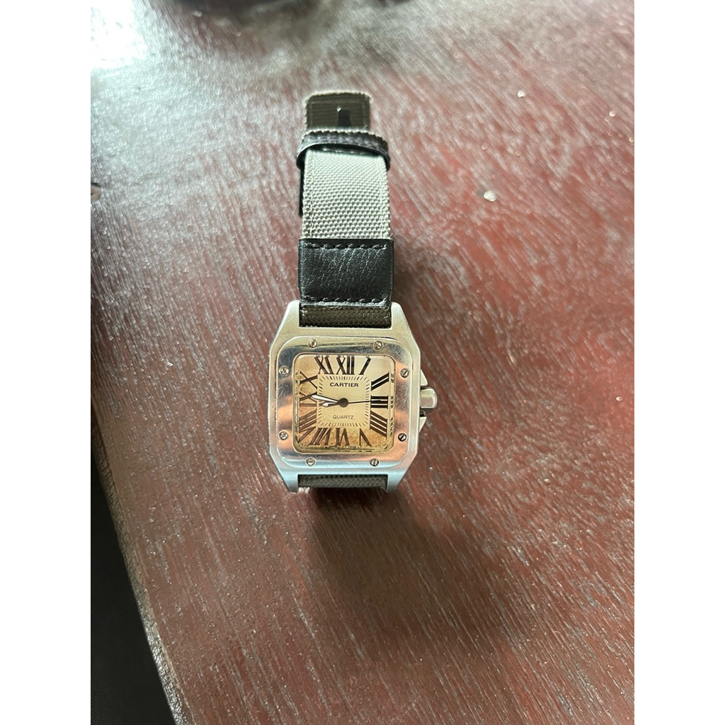 cartier santos 100