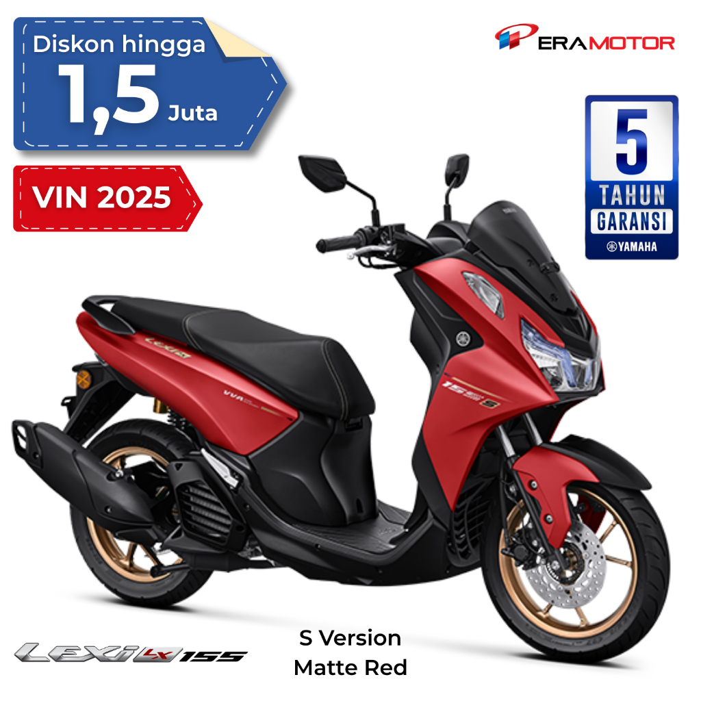 Sepeda Motor Yamaha Lexi LX 155 S Version