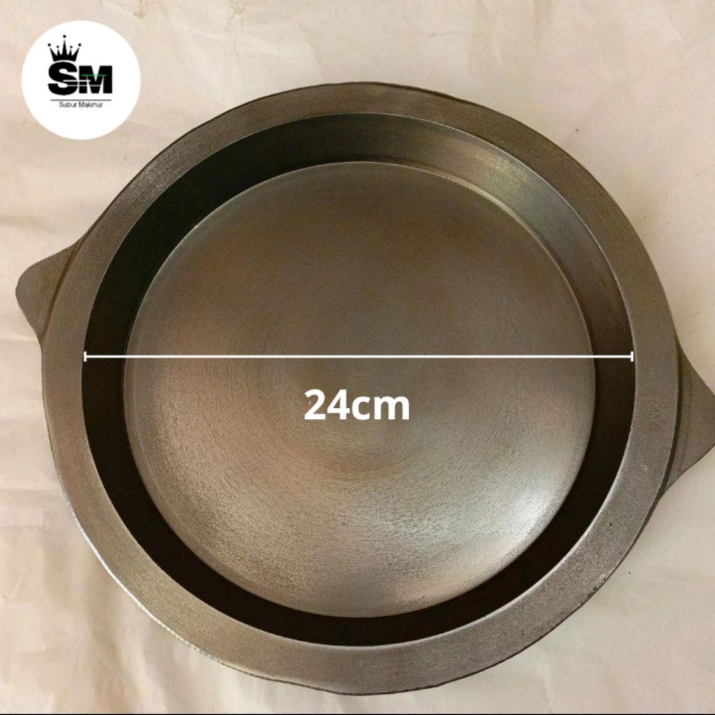 Cetakan Kue Martabak Manis / Loyang Martabak Manis Ukuran 22-24cm Bahan Besi cor