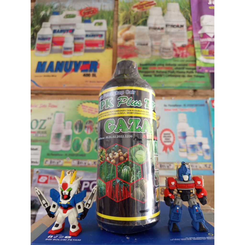 Pupuk cair NPK PLUS ZPT GAZA 1LITER