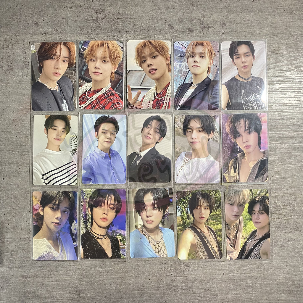 PHOTOCARD OFFICIAL PC TXT BEOMGYU YEONJUN YEONBIN SOOBJUN FREERALL REALITY CLARITY POB DMM SG 2023 T