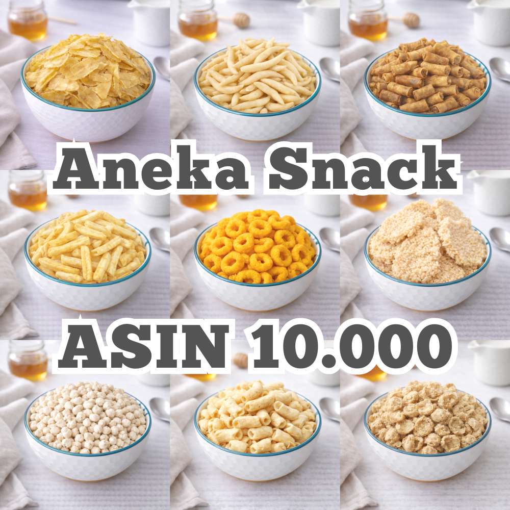 [DELISH SNACKS] Aneka Snack Asin Serba 10.000 / Cemilan Camilan Jajanan Makanan Ringan Murah 10 RIBU