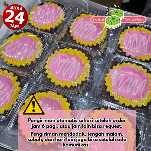 Kue Subuh / Kue Tradisional / Jajanan Pasar / Kue Pie Stroberi